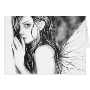 Shh Now Fairy Card