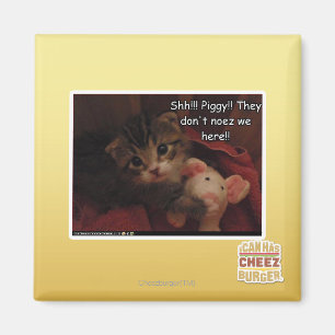Shh!! Piggy! Magneet