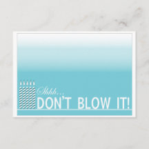 Shh Surprise Birthday Party Invitation | Blauwgroe