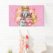 Shh Surprise Birthday Party Spandoek (Insitu)