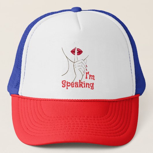 Shh Trucker Hoed Pet (Voorkant)