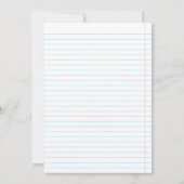 Shh Verrassing Verjaardag Tiener Party Uitnodiging (Achterkant)