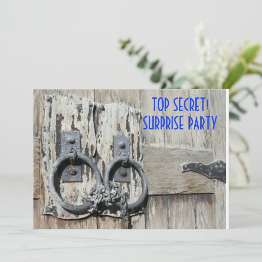 SHH . . . VERZOEKEN VAN DE VERPLICHTE PARTIJ KAART (Staand voorkant)