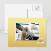 Shh! Wees heel stil Briefkaart (Voorkant / Achterkant)