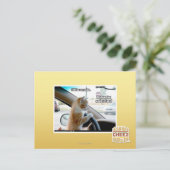 Shh! Wees heel stil Briefkaart (Staand voorkant)