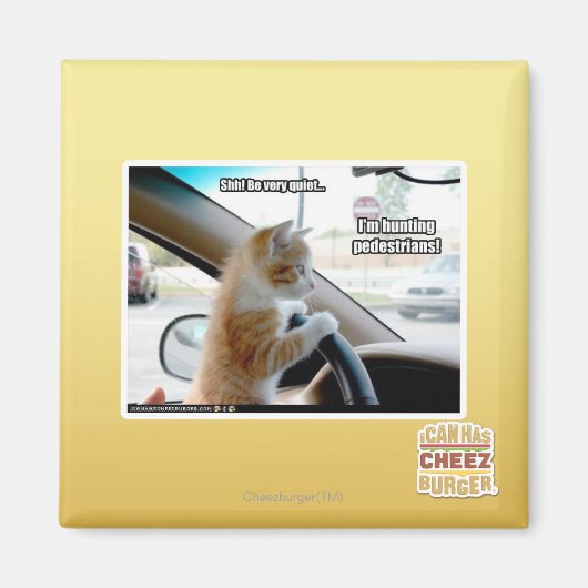 Shh! Wees heel stil Magneet (Voorkant)