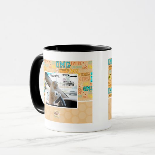 Shh! Wees heel stil Mok (Voorkant links)