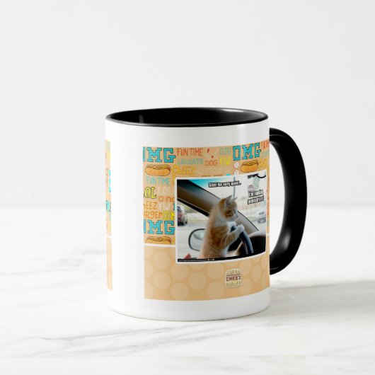 Shh! Wees heel stil Mok (Voorkant rechts)