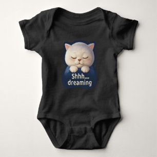 Shhh Dromende Kat: Cozy Slaapkamertijd Bao Bao Sti Romper