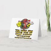 SHHH FEESTDAGEN KAART (Achterkant)