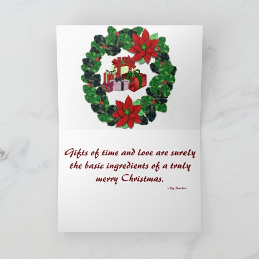 SHHH FEESTDAGEN KAART (Binnen)