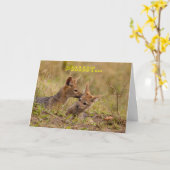 Shhh… het is een geheim wenskaart kaart (Gele Bloem)