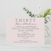 Shhh.. Het is een verrassend dertigjarig feestje Kaart (Staand voorkant)