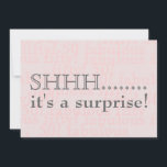 Shhh.. Het is een verrassend dertigjarig feestje Kaart<br><div class="desc">Bedankt voor je bezoek aan mijn galerijen. Ik waardeer je werk. Neem contact met me op als je hulp nodig hebt bij een sjabloon.</div>