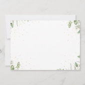 Shhh Het is een verrassing 50ste bruiloft Jubileum Kaart (Achterkant)