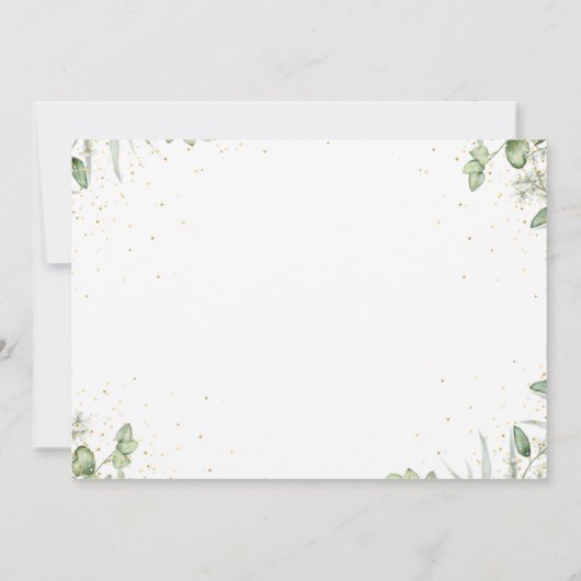 Shhh Het is een verrassing 50ste bruiloft Jubileum Kaart (Achterkant)