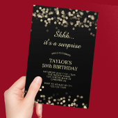 Shhh Het is een verrassing 50ste verjaardag Kaart