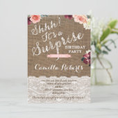 Shhh! Het is een verrassingsfeest, een mijlpaal op Kaart (Staand voorkant)