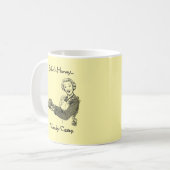 Shhh, het kan niemand iets schelen koffiemok (Voorkant links)