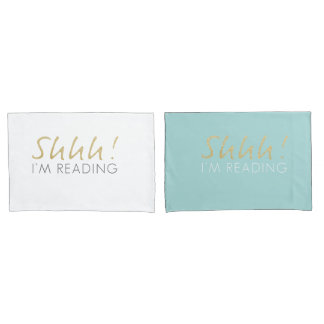 Shhh! Ik lees Kussensloop set