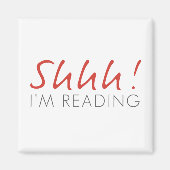 Shhh! Ik lees Magnet (Voorkant)