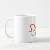 Shhh! Ik leest koffie-Mok Koffiemok (Links)