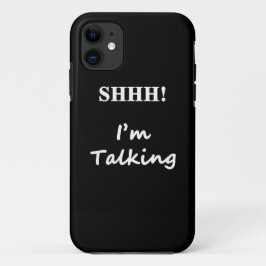 Shhh, ik praat Case-Mate iPhone case
