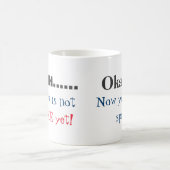 SHHH... Memaw is niet Awake Custom Text Coffee Mok (Center)