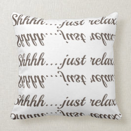 Shhh...Rustig maar. Kussen