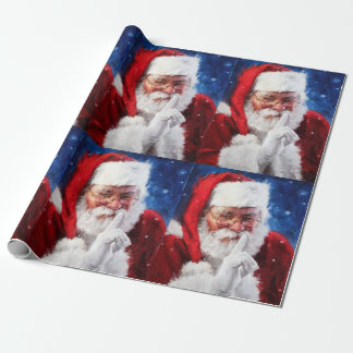 SHHH Santa Cadeaupapier