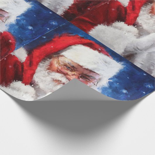 SHHH Santa Cadeaupapier (Hoek)