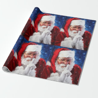 SHHH Santa Cadeaupapier
