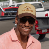 Shhh Show Supervisor Funny Trucker Hat Trucker Pet