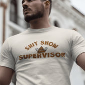Shhh Show Supervisor Grappig T-shirt