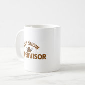 Shhh Show Supervisor Grappige Mok (Voorkant links)