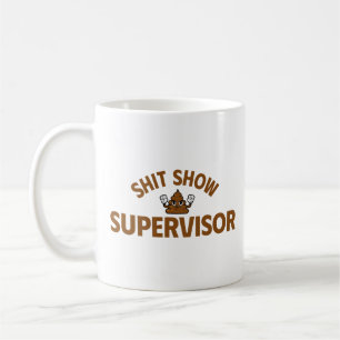 Shhh Show Supervisor Grappige Mok