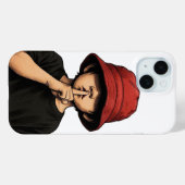 Shhh Stilte Alsjeblieft Iphone hoesje|Minimale Str Case-Mate iPhone Case (Achterkant (horizontaal))