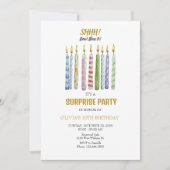 SHHH! Verpest het niet! Birthday Kaart (Voorkant)