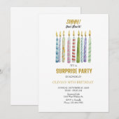 SHHH! Verpest het niet! Birthday Kaart (Voorkant / Achterkant)