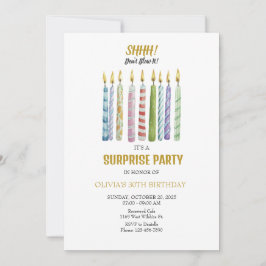 SHHH! Verpest het niet! Birthday Kaart