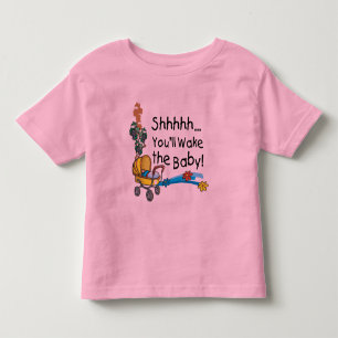 Shhh Wake de Baby Kinder Shirts