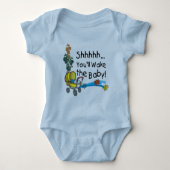Shhh Wake de Baby Romper (Voorkant)