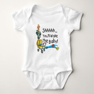 Shhh Wake de Baby Romper