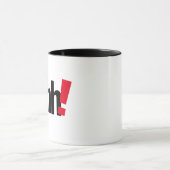 Shhh.. Wees stil Funny Mug - Humoureuze koffiebeke Mok (Midden)