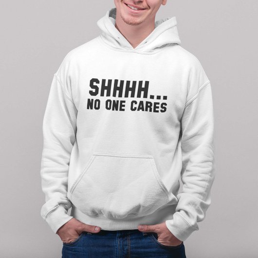 Shhhh... Geen zorgen Hoodie