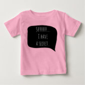 shhhh I have a secret, big sister customizable (Voorkant)