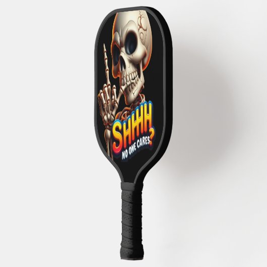 SHHHH... niemand bekommert zich om een beklijvende Pickleball Paddle (Links)
