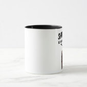 SHHHH... Niemand bekommert zich om het skelet met Mok (Midden)