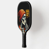 SHHHH... Niemand bekommert zich om rebelse boodsch Pickleball Paddle (Links)