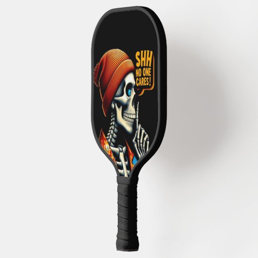 SHHHH... Niemand bekommert zich om rebelse boodsch Pickleball Paddle (Links)